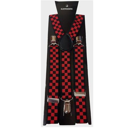 Imagem de Suspensório Adulto Elástico Liso NEON COLORIDO Regulador Social Unisex 90Cm