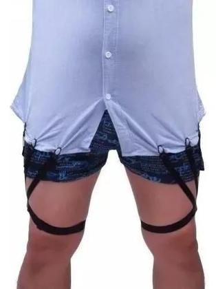 Imagem de Suspensório Cinta Liga T Holder Masculino Segura Camisa