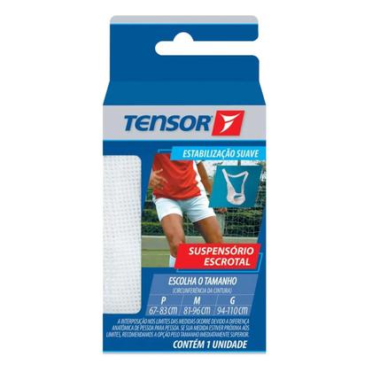 Imagem de Suspensório Escrotal Pós Operatório Vasectomia Hérnia Branco Tensor