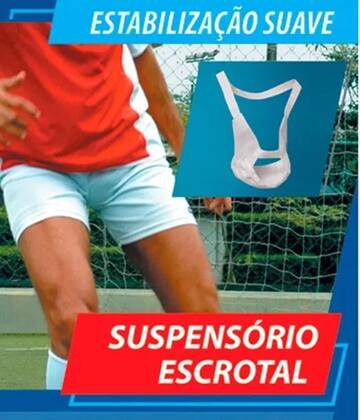 Imagem de Suspensório Escrotal Tensor - 1 Unid. - Tamanhos: P / M / G