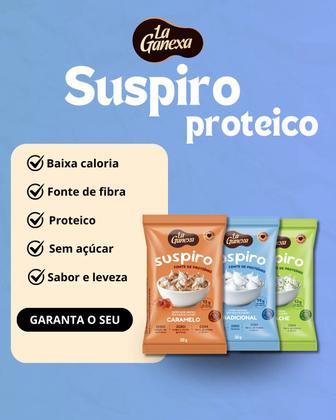Imagem de SUSPIRO PROTEICO SABOR TRADICIONAL 30g - LA GANEXA