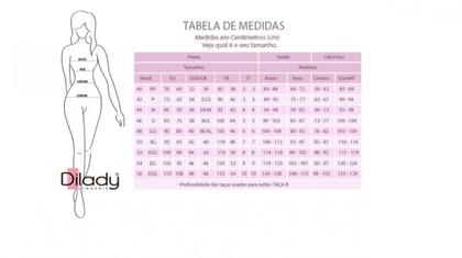 Imagem de Sutiã 3D Com Bojo Push Up Extreme 3X Mais - Dilady