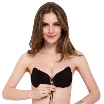 Imagem de Sutiã Adesivo Invisível Push Up com Cadarço Levanta Seio