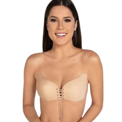 Imagem de Sutiã Adesivo Invisível Push Up com Cadarço Levanta Seio