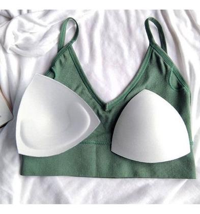 Imagem de Sutiã Alça Sem Aro Com Bojo Formato U Roupa Íntima Lingerie