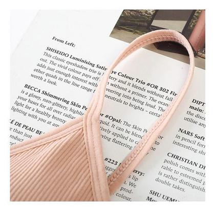 Imagem de Sutiã Alça Sem Aro Com Bojo Formato U Roupa Íntima Lingerie