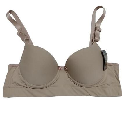 Imagem de Sutiã alças reforçadas,3 fechos,com bojo e aro,em microfibra