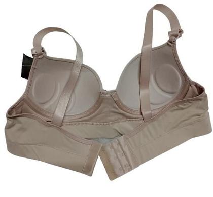 Imagem de Sutiã alças reforçadas,3 fechos,com bojo e aro,em microfibra