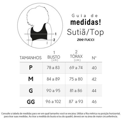 Imagem de Sutiã Amamentação Com Bojo Removível Zee Rucci - ZR0307003