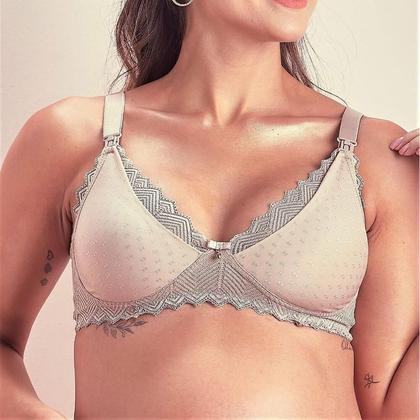 Imagem de Sutiã Amamentação Vi Lingerie 310706 Com Renda