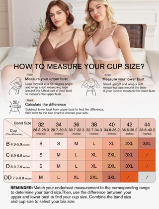 Imagem de Sutiã Avidlove No Underwire Seamless sem fio acolchoado para café