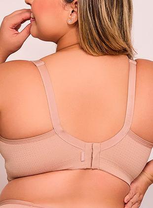 Imagem de Sutiã Base Nayane SP 01 0012 Plus Size Com Aro e Bojo Rendado T. 48/54