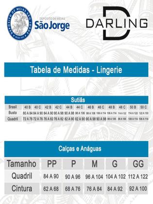 Imagem de Sutiã bustiê com aro e bojo darling 390.33