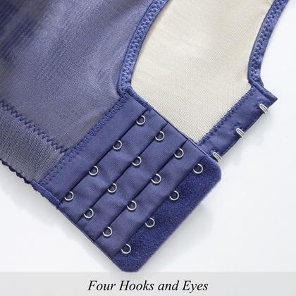 Imagem de Sutiã CHAOJIESI, perfeitamente ajustado, push-up, levemente forrado, azul demi 32B