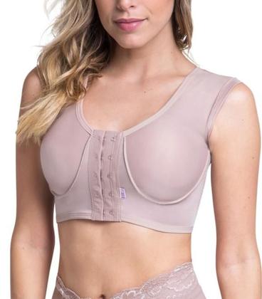 Imagem de Sutiã Cirúrgico Biobela Regata com Fecho Frontal e Reforço GG 1630