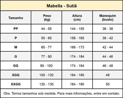 Imagem de Sutiã cirúrgico compressivo Mabella 1150 alça fina com regulagens prótese mama silicone mamoplastia mastopexia lifting