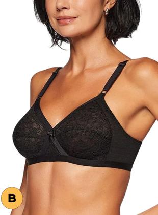 Imagem de Sutiã Clássico Triumph Extra N 24684 Feminino Renda e Microfibra Taça B T. 44/54
