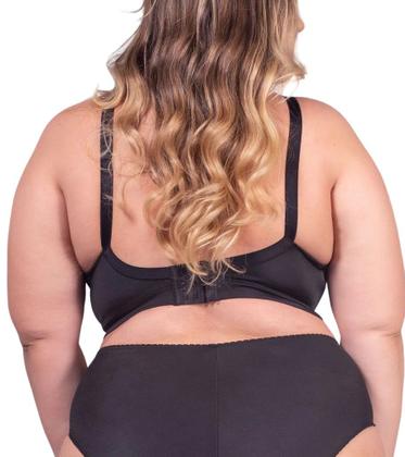 Imagem de Sutiã Cobertura Total Sem Bojo Sem Aro Elegance Plus Size - Duloren