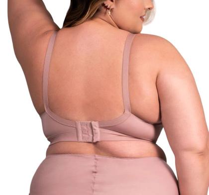 Imagem de Sutiã Cobertura Total Sem Bojo Sem Aro Elegance Plus Size - Duloren