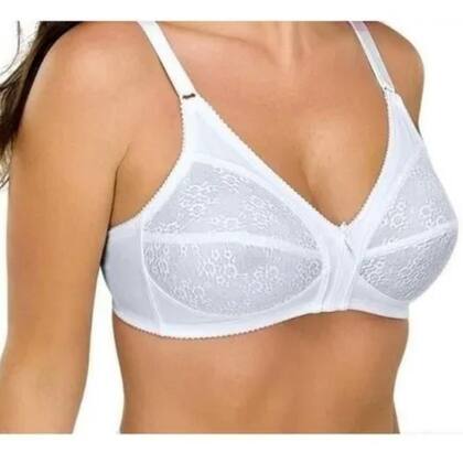 Imagem de Sutiã Colônial DeMillus Com Renda sem Bojo sem Aro Plus Size