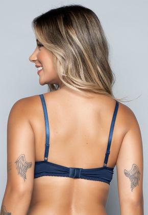 Imagem de Sutiã Com Aro Vekyo Bojo e Renda Básico Feminino Roupa Íntima