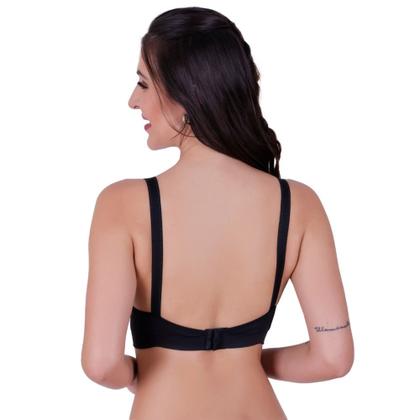 Imagem de Sutiã com Bojo Cruzado Alça Reforçada Larga 40 ao 52 Soutien - c7 ALICE