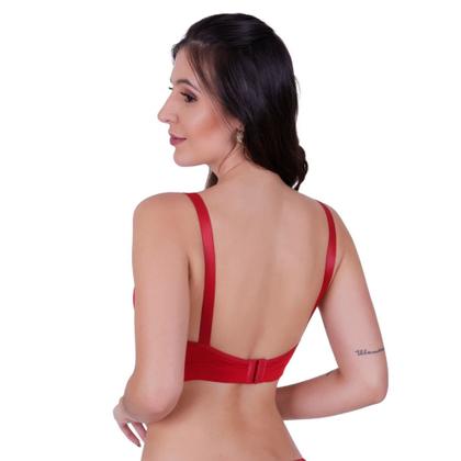 Imagem de Sutiã com Bojo Cruzado Alça Reforçada Larga 40 ao 52 Soutien - c7 ALICE