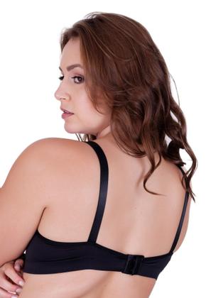 Imagem de Sutiã com Bojo Plus Size Cruzado Soutien Moderno Alça Reforçada - c7 ALICE