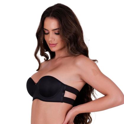 Imagem de Sutiã com Bojo sem Alça Frente Única Costa Nua