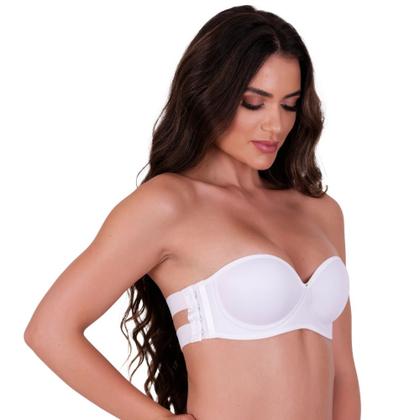 Imagem de Sutiã com Bojo sem Alça Frente Única Costa Nua