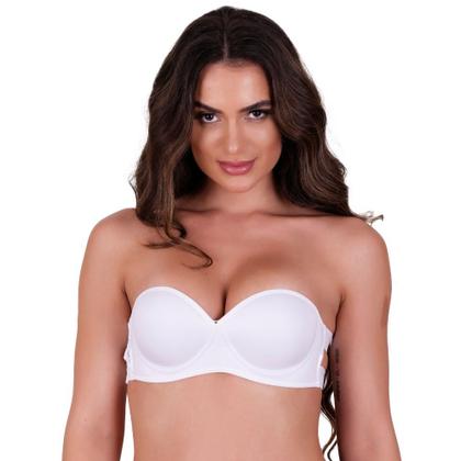 Imagem de Sutiã com Bojo sem Alça Frente Única Costa Nua