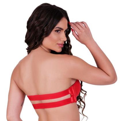 Imagem de Sutiã com Bojo sem Alça Frente Única Costa Nua