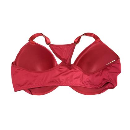 Imagem de Sutiã Com Bojo Vermelho Com Aro de Sustentação Confortável Plus Size G3 e G4