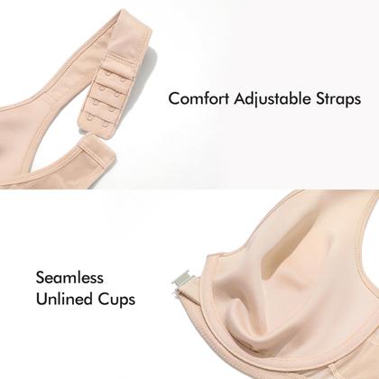 Imagem de Sutiã com fecho frontal CALVENA Back Support Posture 44B Beige