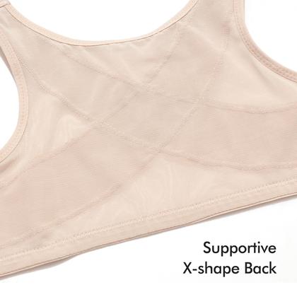 Imagem de Sutiã com fecho frontal CALVENA Back Support Posture 44B Beige
