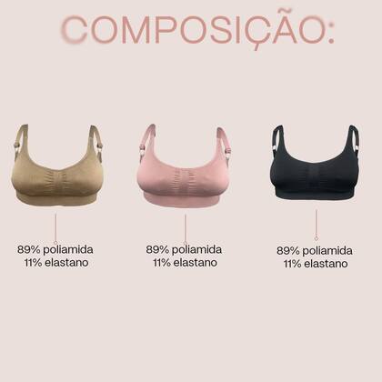Imagem de Sutiã Comfort Zee Rucci Com Bojo Removível Sem Costura