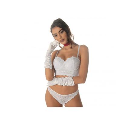 Imagem de Sutiã Corpete Top Alongado Lover DeMillus 067839