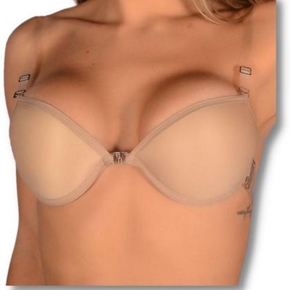 Imagem de Sutiã Costa Nua Com Bojo E Alças De Silicone 2 Formas De Uso