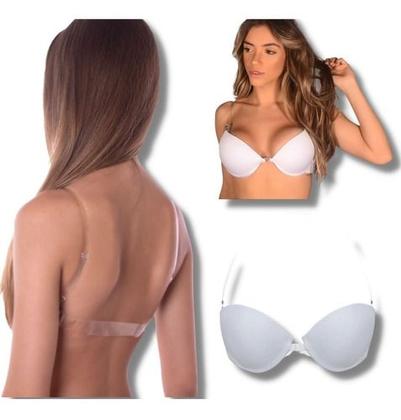 Imagem de Sutiã Costa Nua Invisível Com Alça De Silicone E Costas Bojo