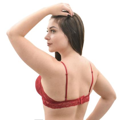 Imagem de Sutiã Cropped Bojo Removível Com Renda Nayane Rodrigues