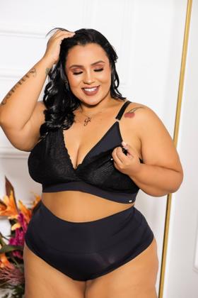 Imagem de Sutiã de Amamentação Plus Size- Lingerie Reforçada