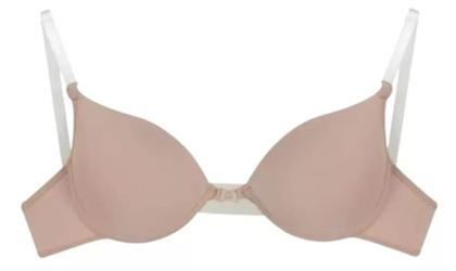 Imagem de Sutiã de Bojo Com Alça De Silicone Transparente Invisível Com Bojo Nadador Com Duas Alças