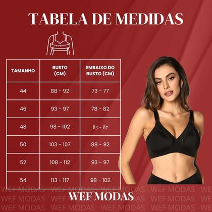 Imagem de Sutiã Demillus sem Bojo Gallard Control Alta Compressão