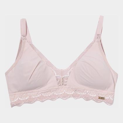 Imagem de Sutiã Dilady Com bojo Removível Amamentação Renda