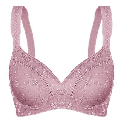 Imagem de Sutiã Duloren Cobertura Total Sem Bojo E Sem Aro Merlot