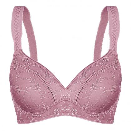 Imagem de Sutiã Duloren Cobertura Total Sem Bojo E Sem Aro Merlot