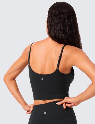 Imagem de Sutiã esportivo CRZ YOGA Butterlift feminino com gola redonda preto S