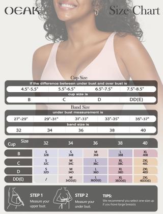 Imagem de Sutiã feminino confortável Deep V Wireless Push Up Push Up GG