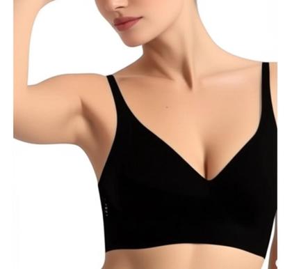 Imagem de Sutiã Feminino Conforto Reforçado Sem Costura Laser Sustentação Com Bojo Soft