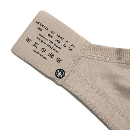 Imagem de Sutiã feminino Deyllo com cobertura total plus size 36D Toffee